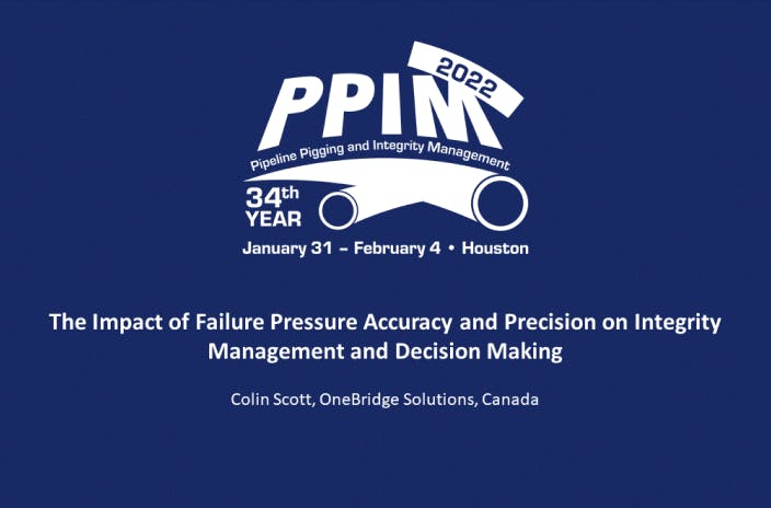 The Impact of Failure Pressure Accuracy and Precision on Integrity Management and Decision Making